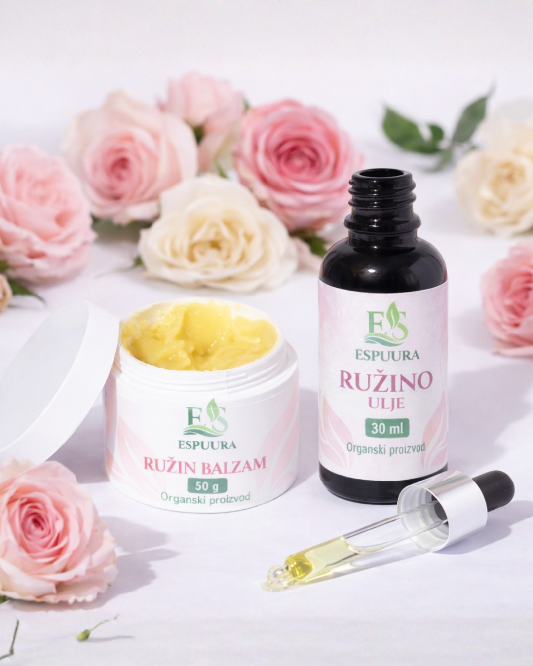 Ružin Detox kože i lica SET